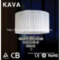 2013 Most Popular white fabric shade bedroom ceiling light